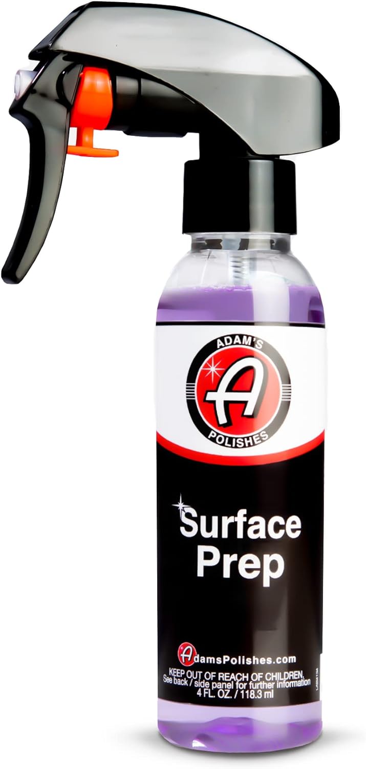 Adam's Polishes Surface Prep (16oz) - A Surface Cleanser Spray for Auto Paint Prep to Apply Any Ceramic Coating, Car Wax, or Spray Sealant | Use After Clay Bar, Car Wash & Orbital Polisher Treatment