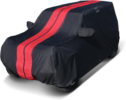 iCarCover Premium Car Cover for 1970-1972 Chevy Monte Carlo Heavy Duty Waterproof All-Weather Automobiles Custom Fit Indoor Outdoor UV Snow Protection Covers with Straps and Bag - Colors C