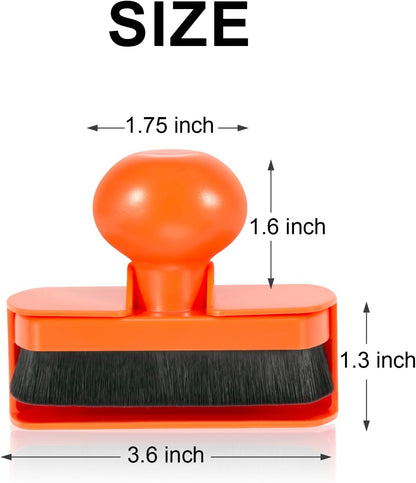 UNIMEIX Tire Shine Applicator Brush Large Vegan Tire Shine Brush with Storage Stand for Vehicles Tire Shine Polish Wax and Car Wash