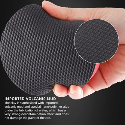 Synthetic Clay Bar Ball, Clay Bar Block, 1Pc Hand Clay Bar Pad for Car Detailing, Clay Bars Pad Auto Detailing -CHMLP07A