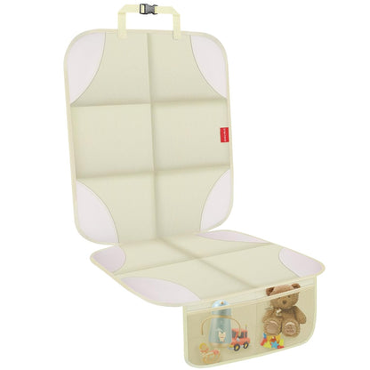 Car Seat Protector for Child Car Seat, 600D Fabric Safe Car Seat Cover with Upgraded Non-Slip Backing, Waterproof Seat Protector Under Baby Car Seat with Thick Padding for Car Back Front Seat