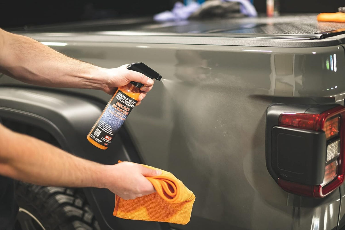 P&S Bead Maker Paint Sealant – Easy Spray & Wipe Protectant for Cars, Boats & RVs – Hydrophobic Gloss & UV Protection – Safe for All Surfaces - 1 Gallon