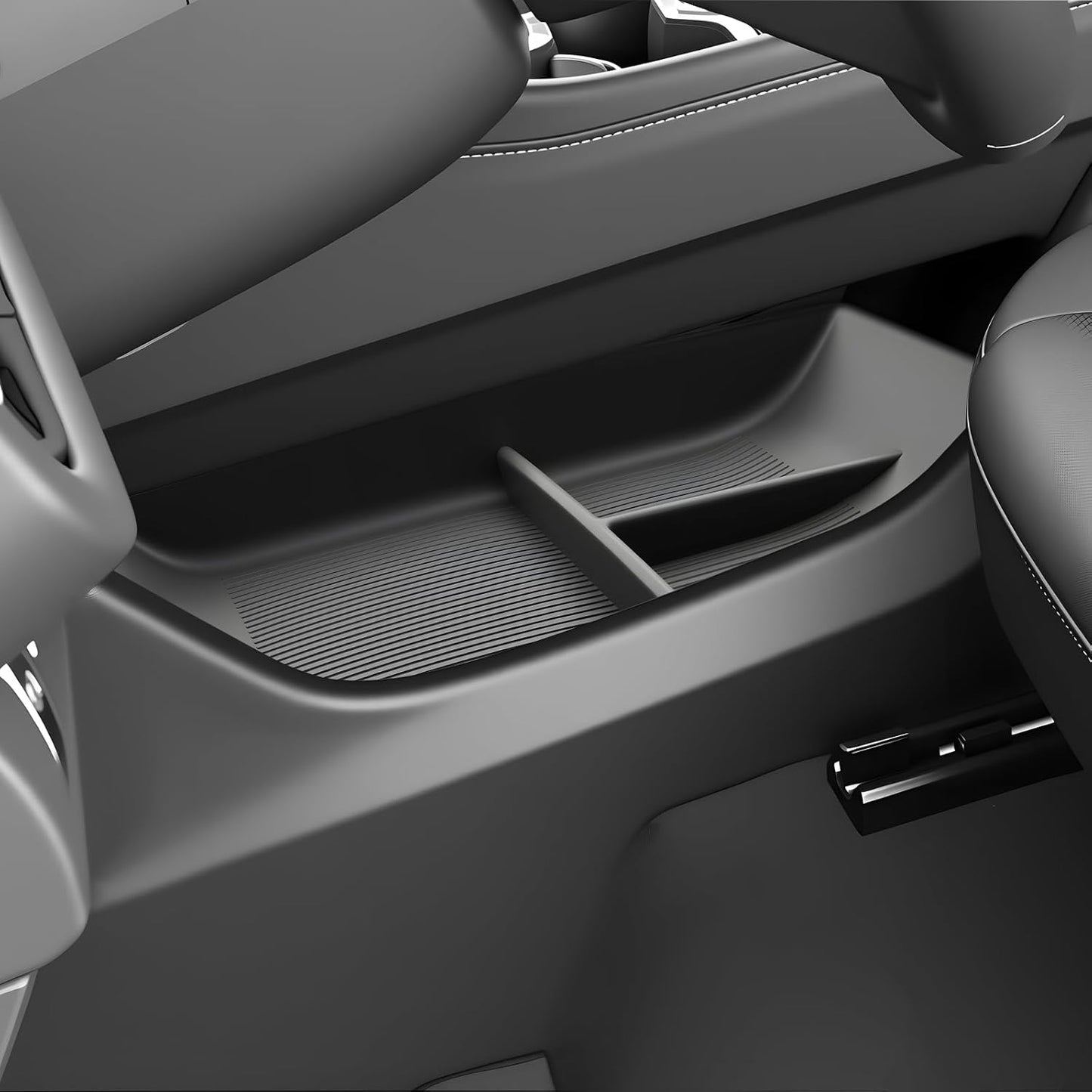 SKTU 2-Pack 2023 2024 2025 2026 Lexu s RX350 Center Console Organizer for 2023-2026 Lexu s RX350/RX450h/RX500h Console Tray 2023 2024 2025 2026 RX350 Accessories with Sunglasses Holder [Double Layers]