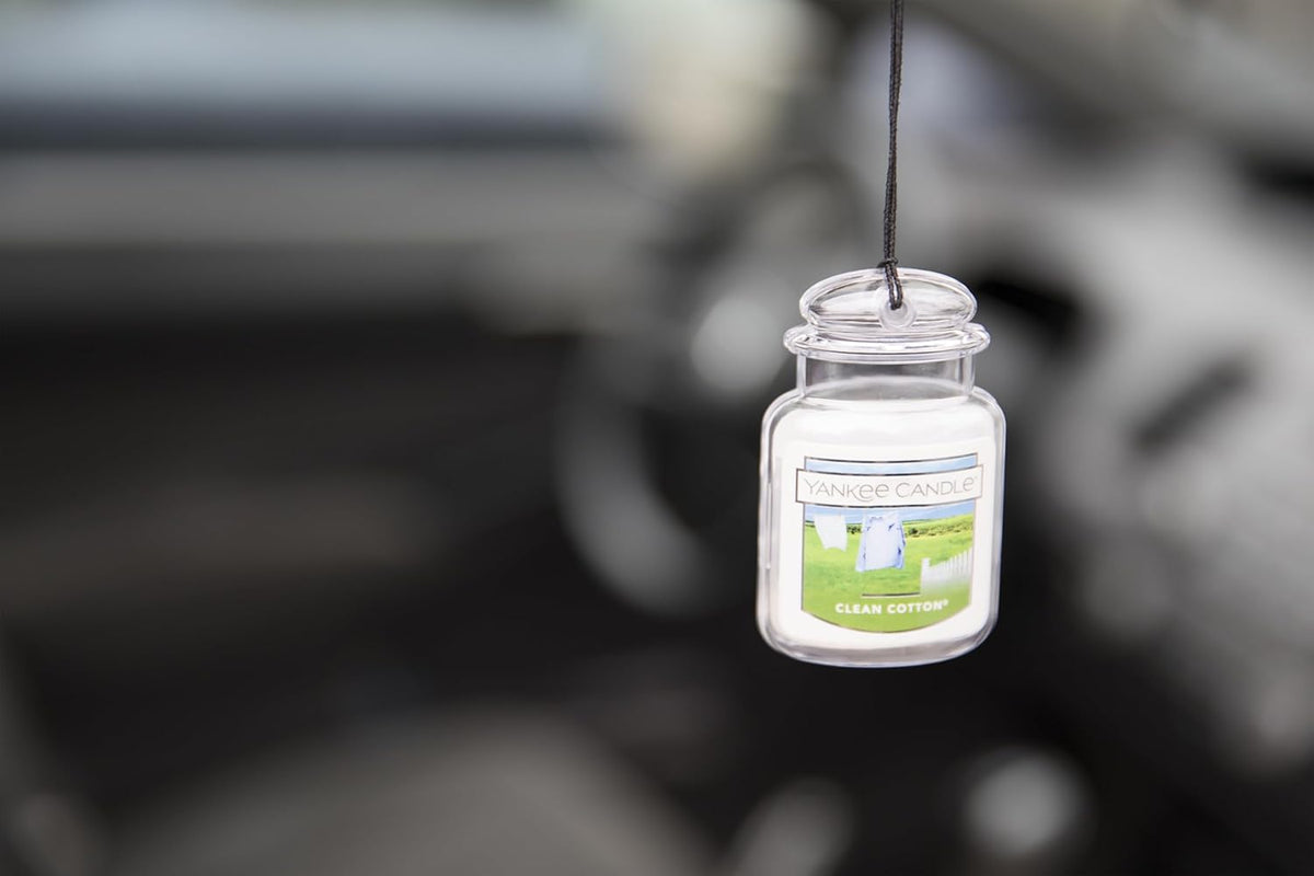 Yankee Candle Car Freshener Smart-Scent Vent Clips, 4-PACK (Sage & Citrus)