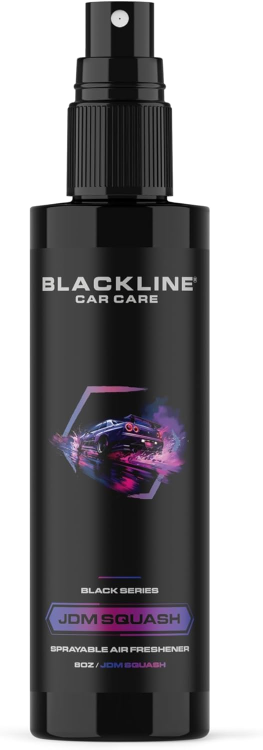 Blackline Car Care - Ocean Breeze Car Air Freshener Spray, Premium Odor Eliminator for Cars, Trucks, RVs, SUV, or Home Use - 8 fl OZ - Air Freshener - Ocean Breeze Spray