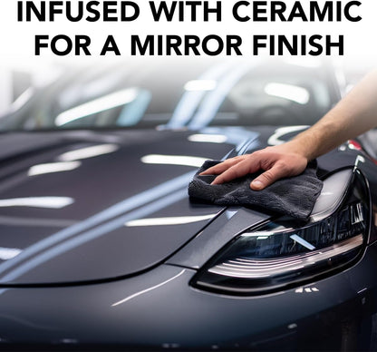 Waterless Car Wash Spray for Tesla, No Hose Needed | Biodegradable, Safe on Wraps, for Tesla Cleaning Products Exterior, UV & Ceramic Protection, for Tesla Model 3 Y S X Car Accessories 2025