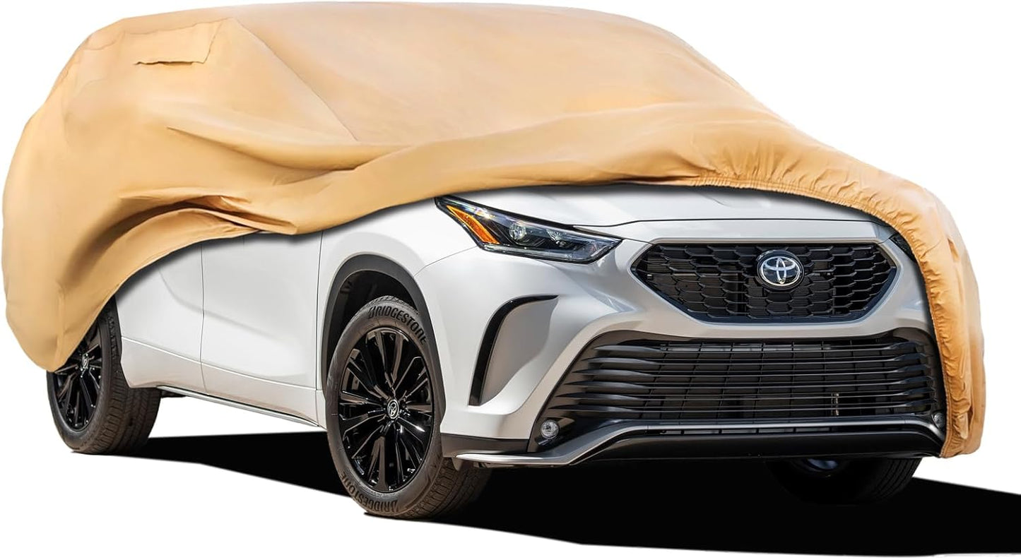 Heavy Duty Outdoor Car Cover Custom Fit for 1994-2026 Ford Mustang, Windproof All Weather Waterproof Sun Rain UV Dust Snow Protection Outdoor Car Covers