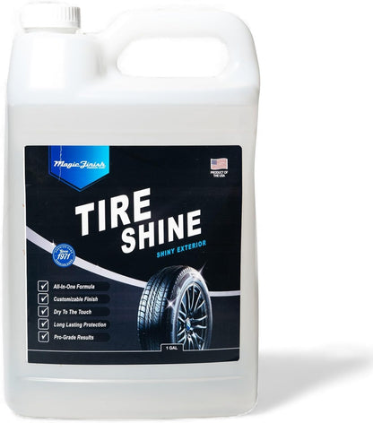 Magic Finish Wheel Cleaner (16 fl oz) – Premium Wheel Cleaner Spray for Brake Dust and Grime with Fast Cling Formula – Car Cleaning Supplies for Chrome, Alloy, Painted Wheels & Powder-Coated Finishes