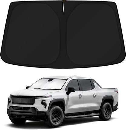 KUST Windshield Sun Shade for Toyota RAV4 2019-2022 2023 2024 2025 2026 Window Accessories Shade Sun Visor Cover Foldable Block UV Rays - Colors D