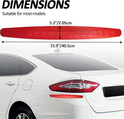 BokWin 4-Packs Black Anti-Collision Patch Bumper Guard Strip Anti-Scratch Bumper Protector Trim Universal for Cars SUV Pickup Truck