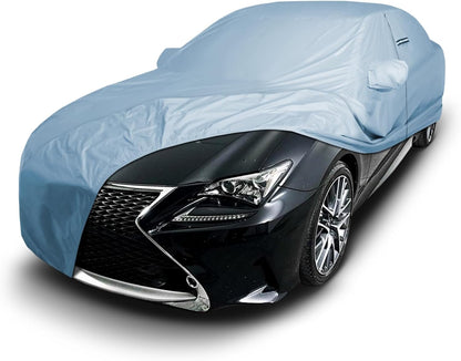 iCarCover Premium Car Cover for 1990-2017 Lexu s LS400, LS430, LS460 Heavy Duty Waterproof All-Weather Automobiles Custom Fit Indoor Outdoor UV Snow Protection Covers with Straps and Bag - Colors B