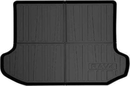 Rav4 Cargo Liner - Trunk Mat for Toyota RAV4 2019-2024 2025, All Weather Cargo Mat for rav4 Accessories, Heavy Duty (Fit for All Models)