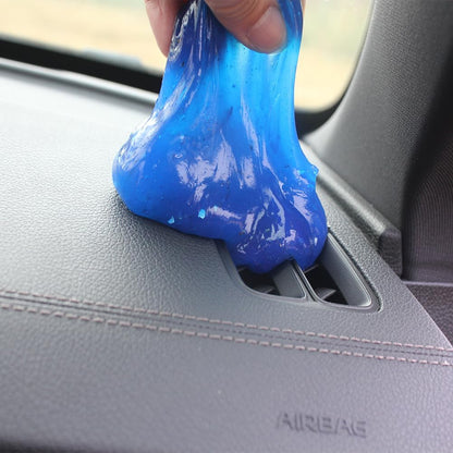 Cleaning gel jelly cleaner keyboard cleaning gel car cleaning putty gap and indoor dust remover car beauty tools putty gel cleaning mucus residue-free (0.35lb*2)