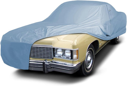 iCarCover Premium Car Cover for 1970-1972 Chevy Monte Carlo Heavy Duty Waterproof All-Weather Automobiles Custom Fit Indoor Outdoor UV Snow Protection Covers with Straps and Bag - Colors C