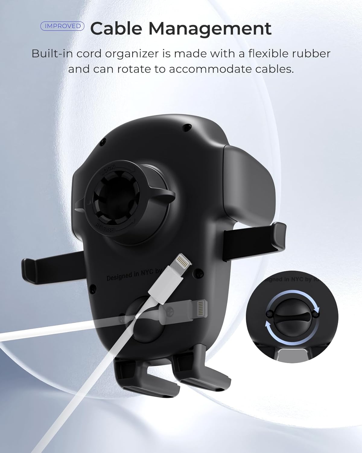 iOttie Easy One Touch Signature CD Slot Mount - Universal Car Phone Holder for iPhone, Google, Samsung, Moto, LG, and all other Smartphones