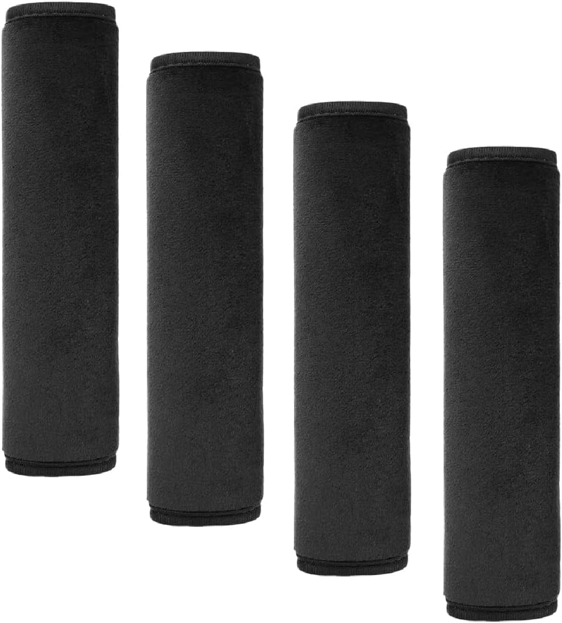 4 Pack seat Belt Cover pad,Seatbelt Cushion,car seat Strap Covers,car seat Belt Cover,car seat Shoulder Strap Pads,Compatible with Most Cars Helps Protect You Neck and Shoulder (Black)