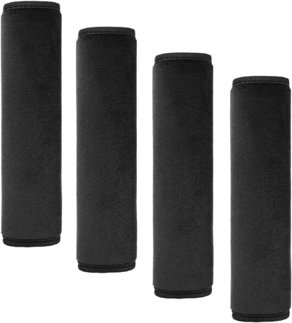 4 Pack seat Belt Cover pad,Seatbelt Cushion,car seat Strap Covers,car seat Belt Cover,car seat Shoulder Strap Pads,Compatible with Most Cars Helps Protect You Neck and Shoulder (Black)