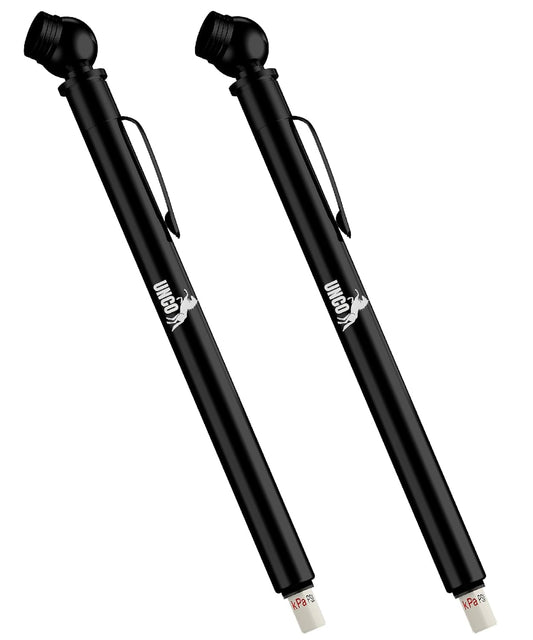 UNCO Pencil Tire Gauge, 2 Pack, 10-75 PSI, Car Tire Air Gauge