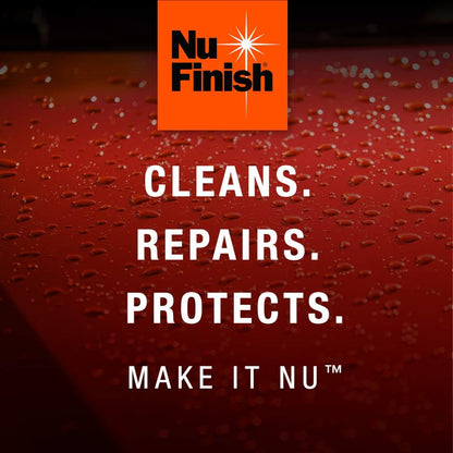 5-in-1 Complete Detailer Spray with Towel by Nu Finish, Preserves and Protects Car Detailing, Includes 1 Microfiber Towel, 22 Oz Spray