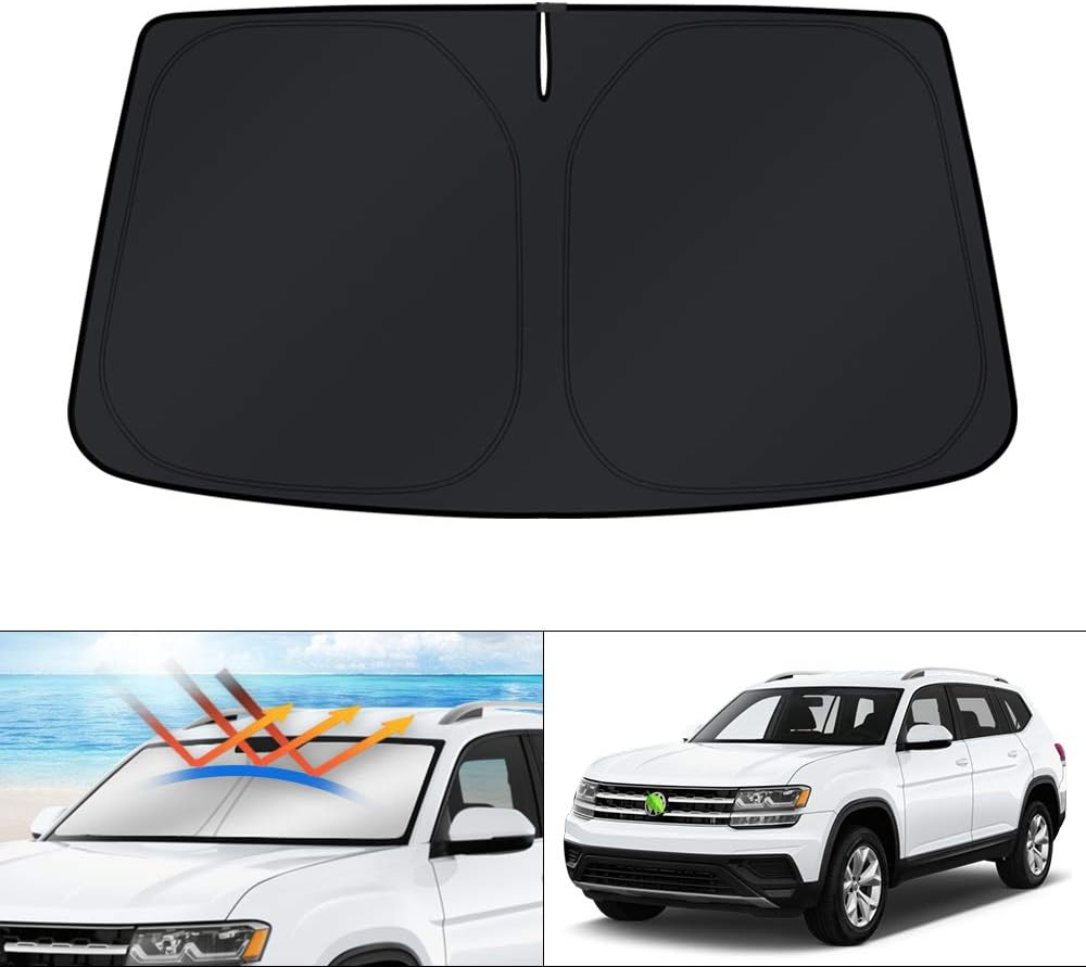 KUST Windshield Sun Shade for Toyota RAV4 2019-2022 2023 2024 2025 2026 Window Accessories Shade Sun Visor Cover Foldable Block UV Rays - Colors B