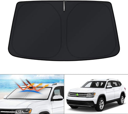 KUST Windshield Sun Shade for Toyota RAV4 2019-2022 2023 2024 2025 2026 Window Accessories Shade Sun Visor Cover Foldable Block UV Rays - Colors B
