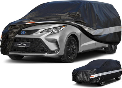 10 Layers Car Cover Custom Fit for Mercedes Benz C Class C250 C300 C43 C63 (1993-2026), Waterproof All Weather for Automobiles, Outdoor Full Cover Sun Dust Rain Protection with Cotton. Black - Colors A