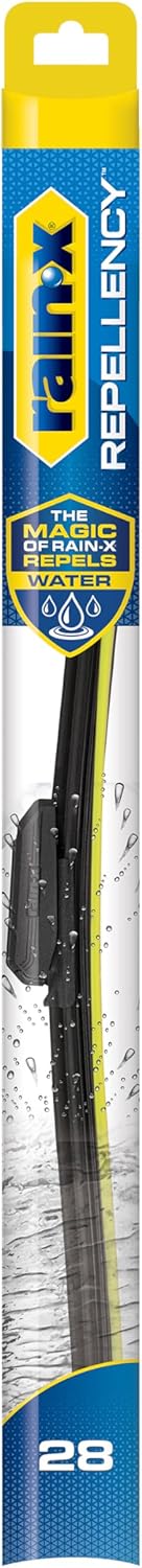 Rain-X 810363 Repellency Water Repellent Wiper Blades, 22" Windshield Wipers (Pack of 2), All Weather Streak-Free for Enhanced Visibility w/Water Repellency Formula [Amazon Exclusive] - Colors A