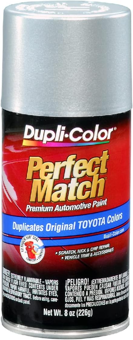 Dupli-Color EBCL01257 Clear Perfect Match Automotive Top Coat - 8 oz. Aerosol - Colors A