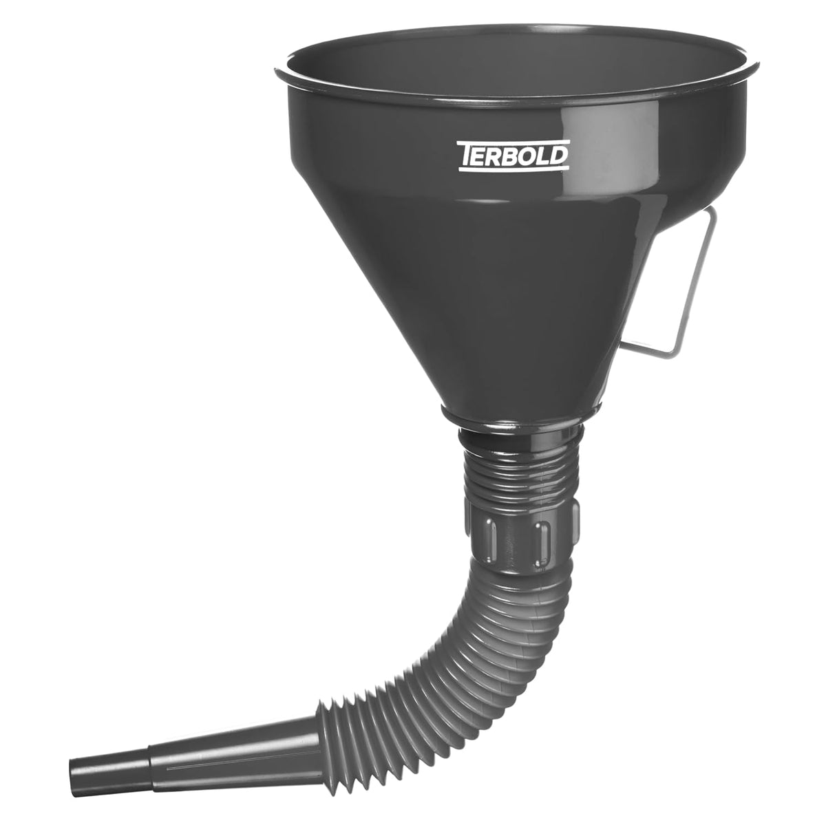 Automotive Flex Funnel with Hose | Wide Mouth Flexible Oil Funnel for Automotive Use - Gas, Transmission Fluid, Car Fuel, Oil Change (Blue)