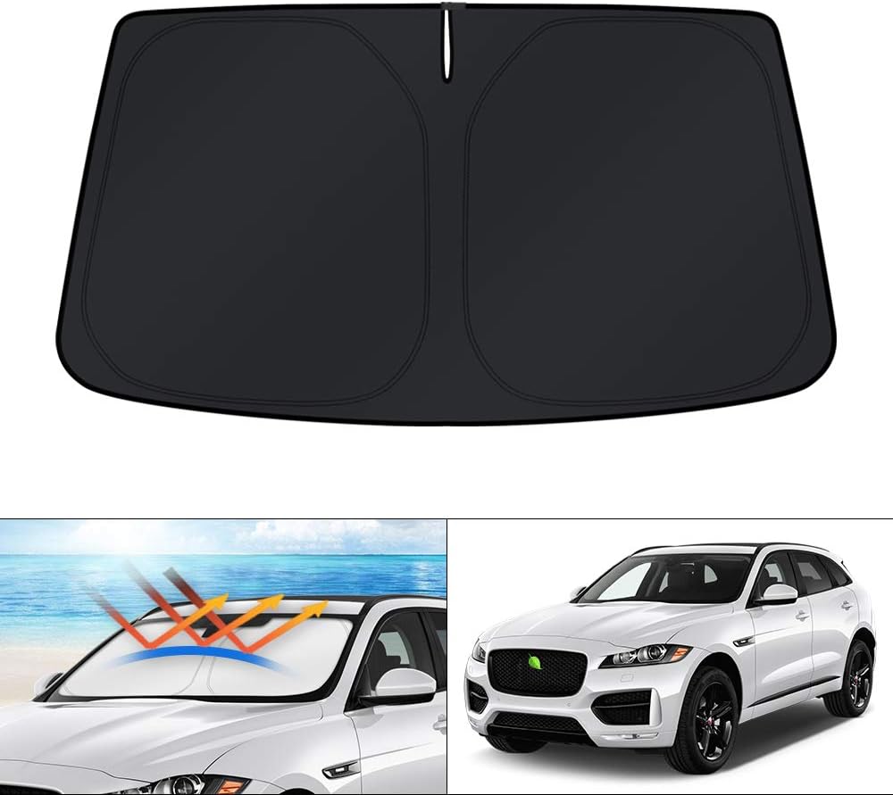KUST Windshield Sun Shade for Toyota RAV4 2019-2022 2023 2024 2025 2026 Window Accessories Shade Sun Visor Cover Foldable Block UV Rays - Colors D
