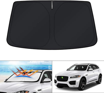 KUST Windshield Sun Shade for Toyota RAV4 2019-2022 2023 2024 2025 2026 Window Accessories Shade Sun Visor Cover Foldable Block UV Rays - Colors D