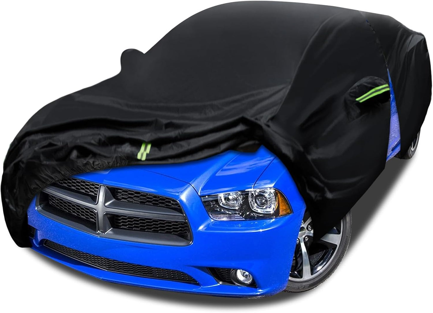 Car Cover Custom Fit for Toyota Corolla 2000-2025, Honda Civic 1991-2025, Waterproof All Weather Full Exterior Cover Rain Sun Protector Car Cover with Door Zipper