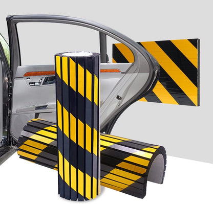 Garage Wall Protector Foam Wall Column Guard for Parking Garages - Reflective Edge Protector - 4 Pack Pole Guard - Wall Edge and Bumpers Guards