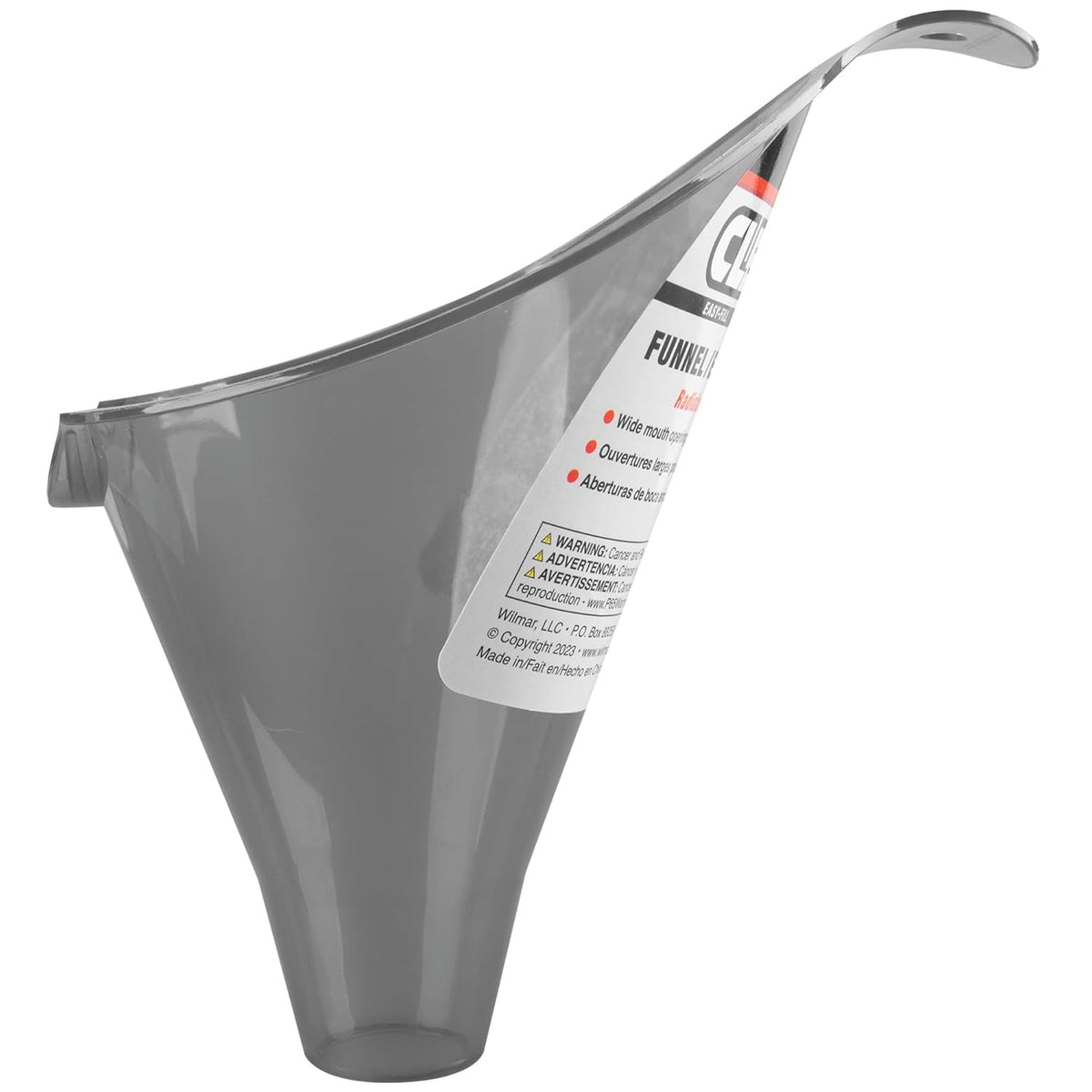 Performance Tool W4053 Clear View Easy-Fill Funnel Set (3 Pieces) - Versatile Liquid Filling Solutions
