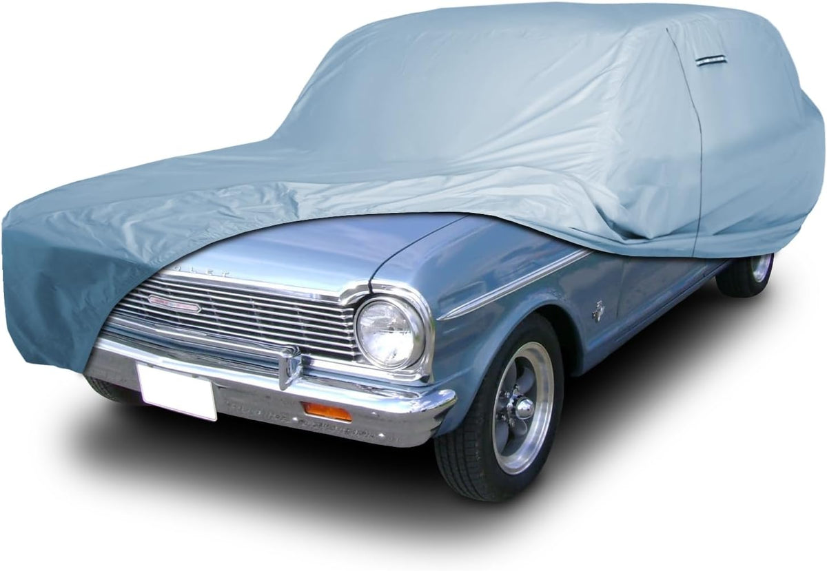iCarCover Premium Car Cover for 1970-1972 Chevy Monte Carlo Heavy Duty Waterproof All-Weather Automobiles Custom Fit Indoor Outdoor UV Snow Protection Covers with Straps and Bag - Colors B