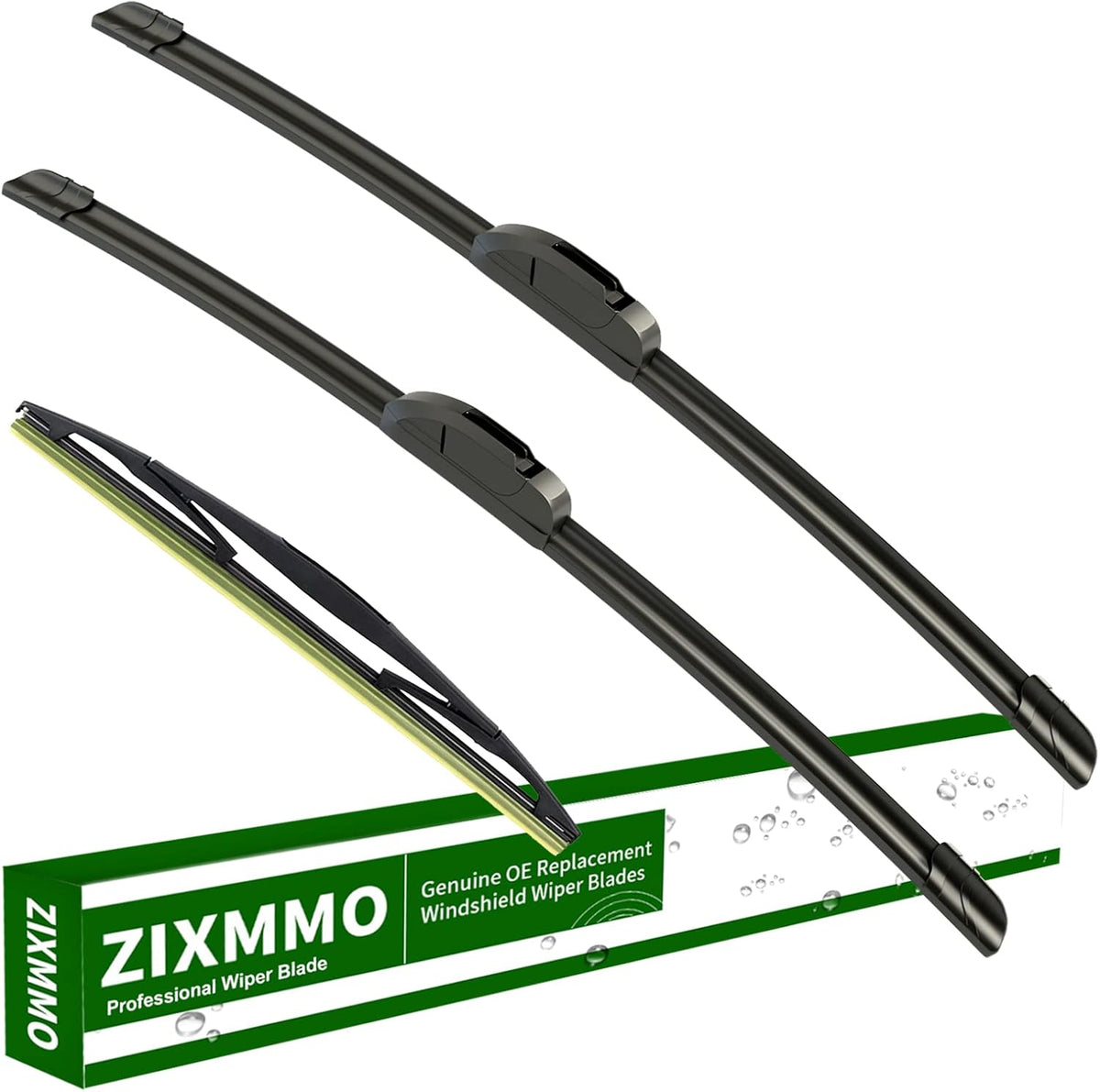 3 Factory Wiper Blade Replacement for Subaru Impreza 2017-2020 2021 2022 2023 Crosstrek 2018-2021 2022 2023 Original Equipment Windshield Wiper Blades Set - 26"/16"/12"(Set of 3) Top Lock - Colors A