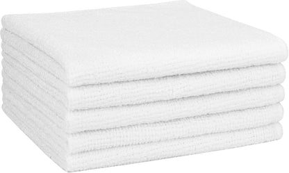 AIDEA Microfiber Cleaning Cloth, 50PK, Microfiber Towels for Cars, Premium Wash Cloths, Dusting Cloth Cleaning Rags, Absorbent Towels for SUVs, House, Kitchen, Window, Cleaning Supplies12×12"
