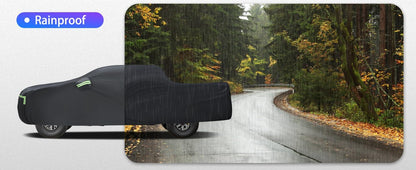Car Cover Custom Fit for Honda CRV 1997-2025,Toyota RAV4 1996-2025, 6 Layers Truck Cover Waterproof All Weather for Automobiles,Outdoor Full Exterior Cover,Rain, Sun, Wind Protection,Black