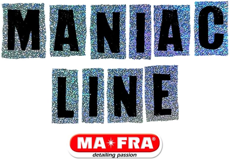 MANIAC LINE MAFRA Insect Remover | Fast Bug and Sap Dissolver | Safe on Paint Glass and Plastics | Pre Wash Pretreatment for Less Scrubbing | For Grilles Mirrors and Windscreens | 500 Milliliters