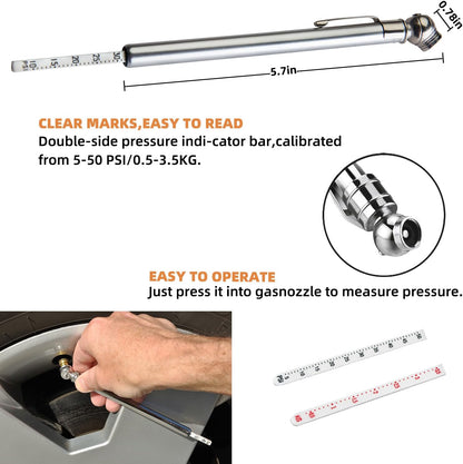Car Roadside Emergency Kit,Auto Vehicle Truck Safety Emergency Road Side Assistance Kits with Jumper Cables,Safety Hammer,Reflective Warning Triangle,Tire Pressure Gauge,Tow Rope,etc