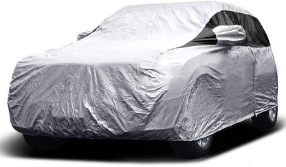 Titan Premium Multi-Layer PEVA Car Cover for Compact SUV 170-187". Waterproof, UV Protection, Anti-Scratch Protective Lining, Driver-Side Zippered Opening. Fits Rav4, Rogue, CR-V and More.