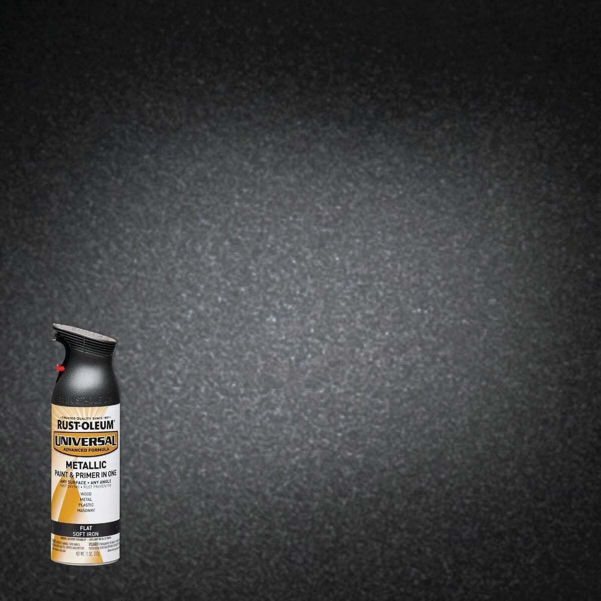 Rust-Oleum 302151 Universal All Surface Clear Topcoat Spray, 11 oz, Dead Flat Clear - Colors B