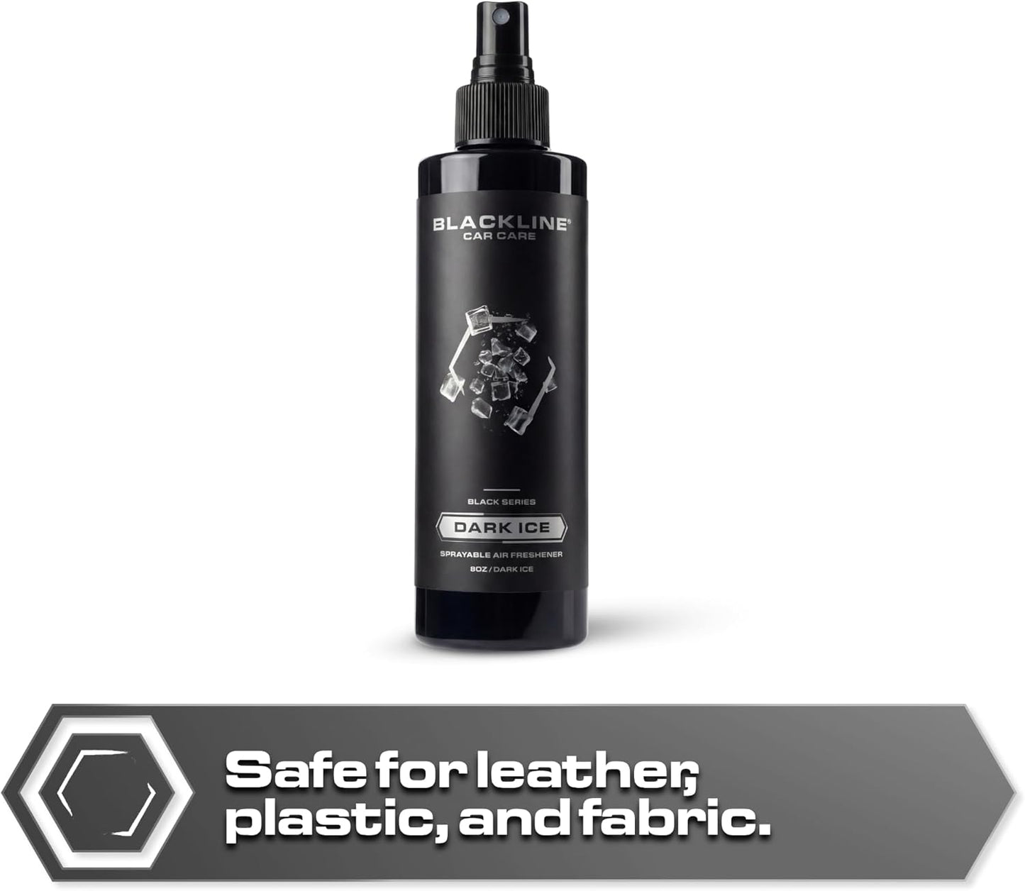 Blackline Car Care - Ocean Breeze Car Air Freshener Spray, Premium Odor Eliminator for Cars, Trucks, RVs, SUV, or Home Use - 8 fl OZ - Air Freshener - Ocean Breeze Spray