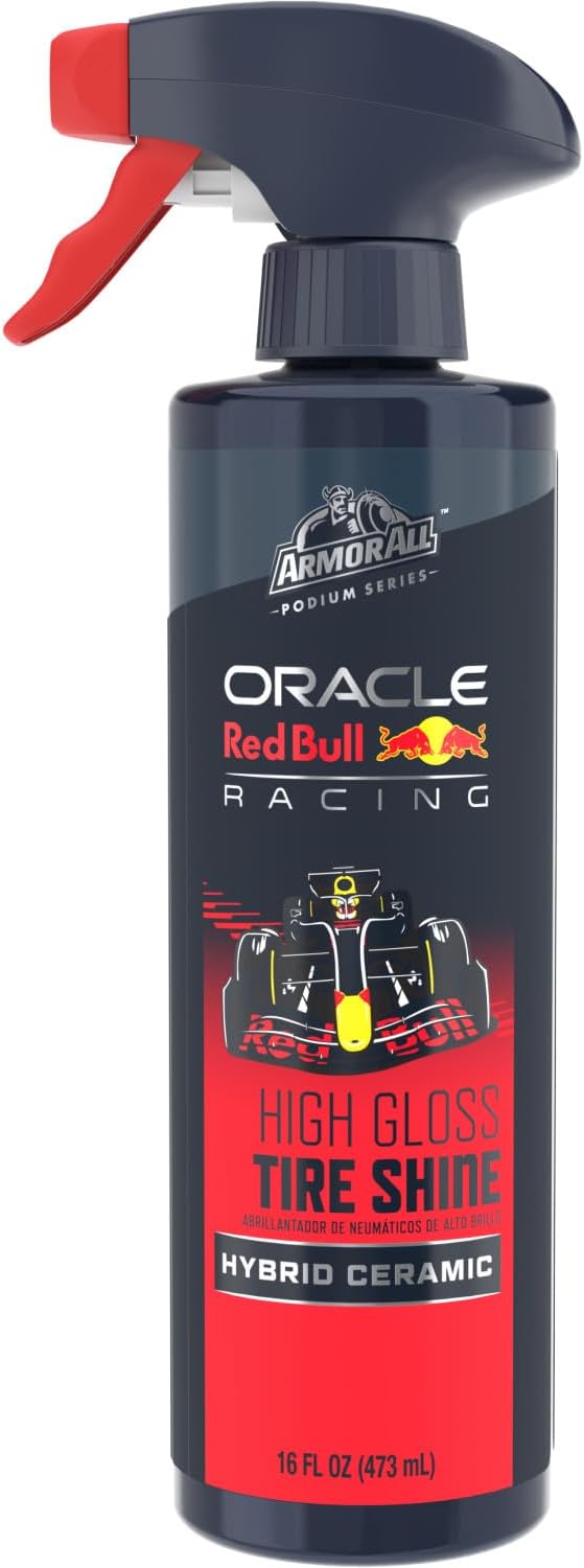 Armor All Podium Series High Shine Hybrid Ceramic Car Spray Wax, Safe on All Car Paint Finishes, Developed With Oracle Red Bull Racing, 16 fl oz