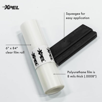 XPEL Clear Paint Protection Film Roll 6" x 84" – Self-Healing, Anti-Yellowing Polyurethane Wrap Protects Against Chips, Scratches & Debris | Invisible Shield for Cars, Trucks, Motorcycles & More