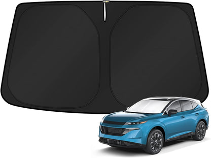 KUST Windshield Sun Shade for Toyota RAV4 2019-2022 2023 2024 2025 2026 Window Accessories Shade Sun Visor Cover Foldable Block UV Rays - Colors D