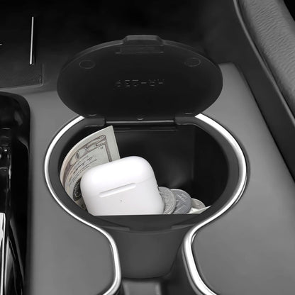 Glove Box Dividers Organizer Compatible with Toyota 2016-2020 2021 2022 2023 Tacoma Accessories Black ABS Material Center Console Organizer