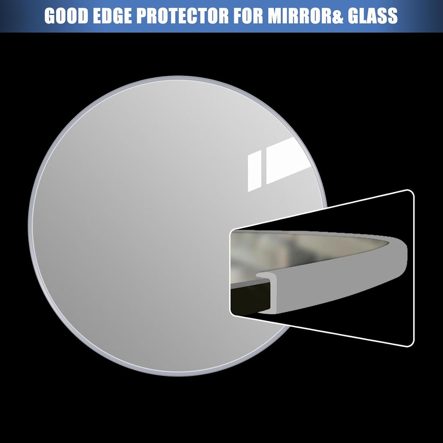 Rubber Edge Trim, 1/16" Self Adhesive Flexible U Channel Edge Protecter for Sheet Metal, Car Doors, U Shaped Sharp Edge Guards, Fit for 0-5/64" Wide Edge, Black Color, 10Ft, EPDM Material