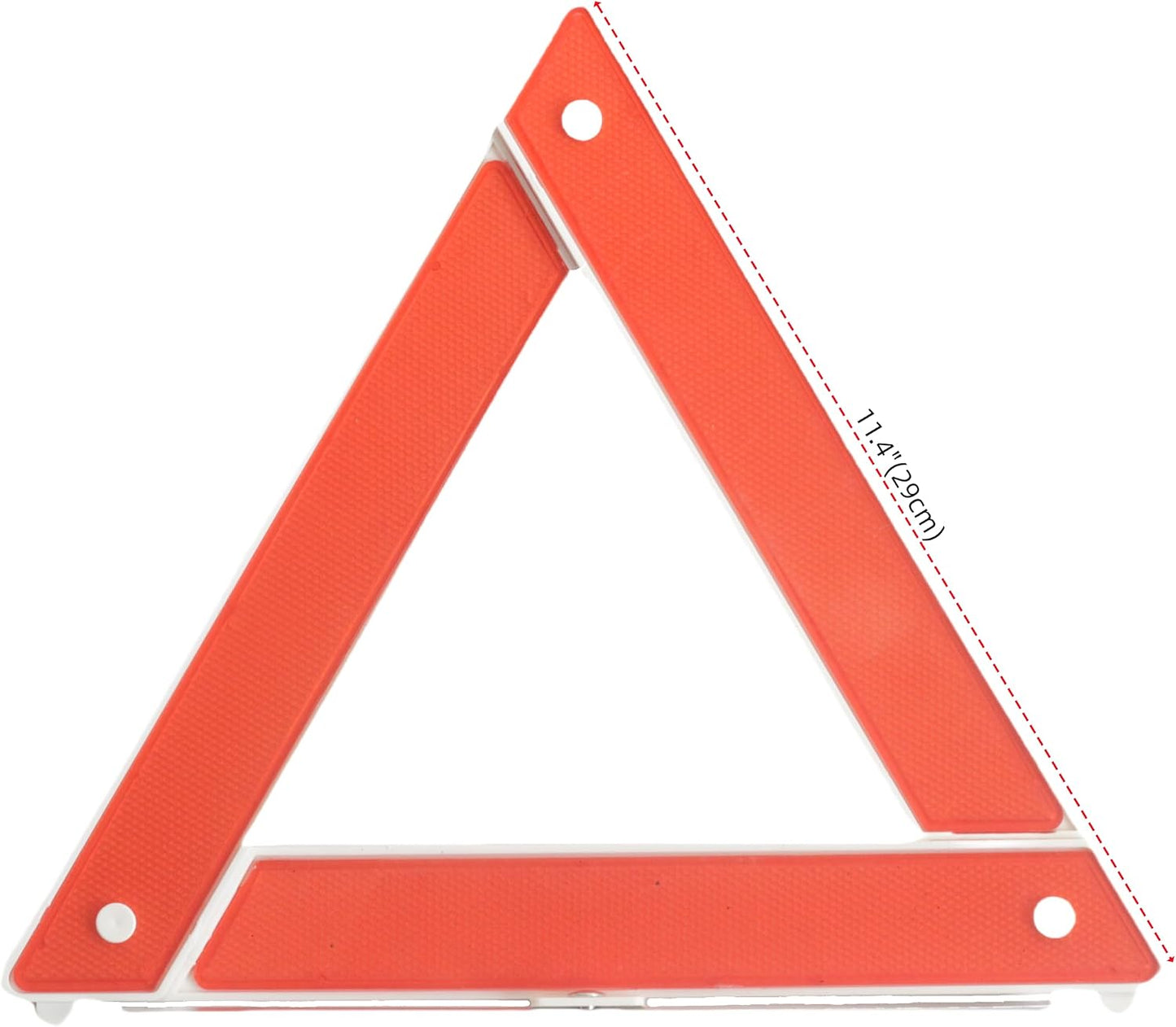 3 Pack Emergency Warning Triangles for Vehicles, Foldable Reflective Roadside Safety Triangles with Storage Case, Car Emergency Breakdown Hazard Sign Kit for Truck SUV Auto