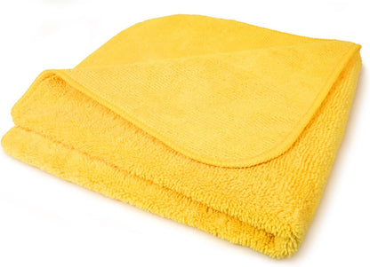 Mothers Professional Grade Premium Microfiber Towels, 12-Pack, 16”x16” — Dual-Nap, 400 GSM, Lint-Free, Clear Coat Safe, Ultra-Soft & Absorbent for Wax, Polish, Detailers, Glass & Interior (90-90004)